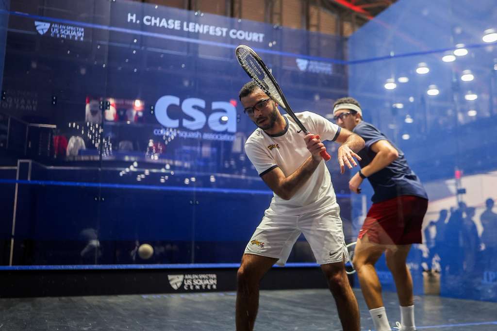Youssef Bastawy on court 5