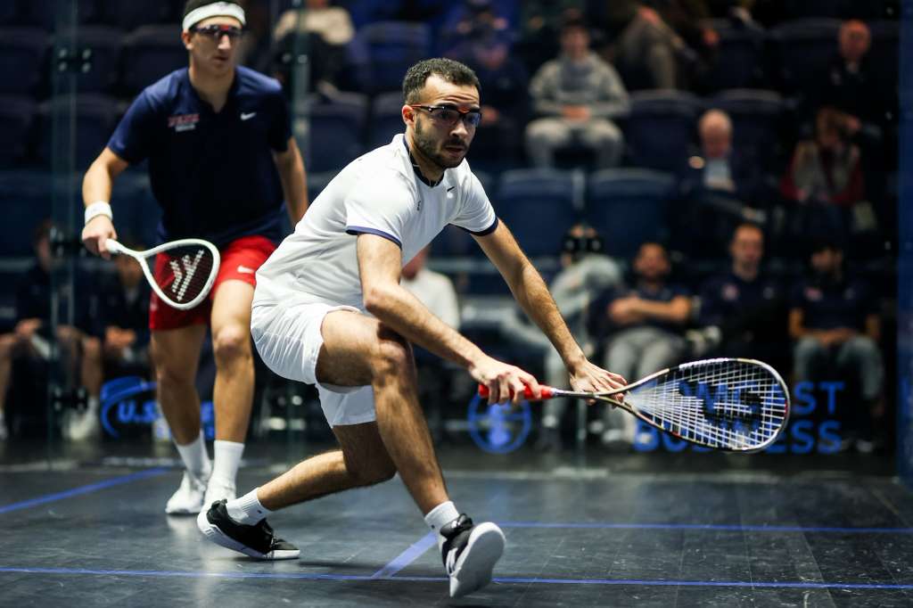 Youssef Bastawy on court 3